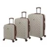 IT Luggage Cushion Lux - 3pc Set (Cream) 2 IT Luggage Cushion Lux - 3pc Set (Cream) -Luggage World Shop 32622 HK16 1646A08CreamSSFrontpanel
