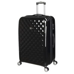 IT Luggage Cushion Lux - 3pc Set (Moonless Night) -Luggage World Shop 32631 HK16 1646A08MoonlessnightSSFrontpanel28.23in