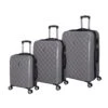 IT Luggage Cushion Lux - 3pc Set (Silver) -Luggage World Shop 32631 HK16 1646A08Silver Aluminiumwhite SSFrontpanel