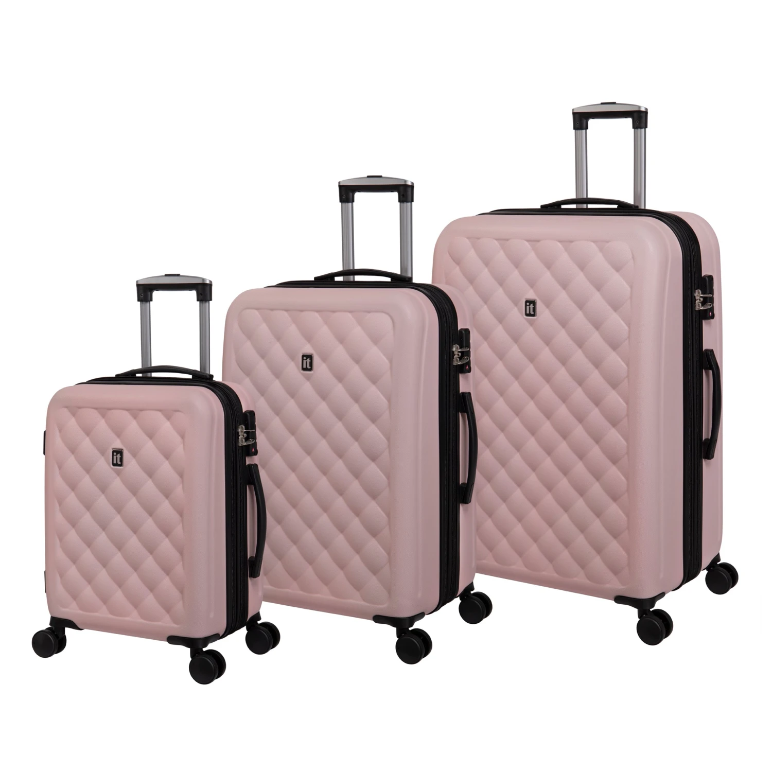Luggage World Shop -Luggage World Shop 32632 HK16 1646A08PradapinkwithblacktrimSSFrontpanelcopy