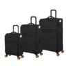 IT Luggage Lykke - 3pc Set (Black) 1 IT Luggage Lykke - 3pc Set (Black) -Luggage World Shop 32641 HK12 2644E08BlackSSFrontpanel 1a7335fb 306c 422c a79f c13f415305c1