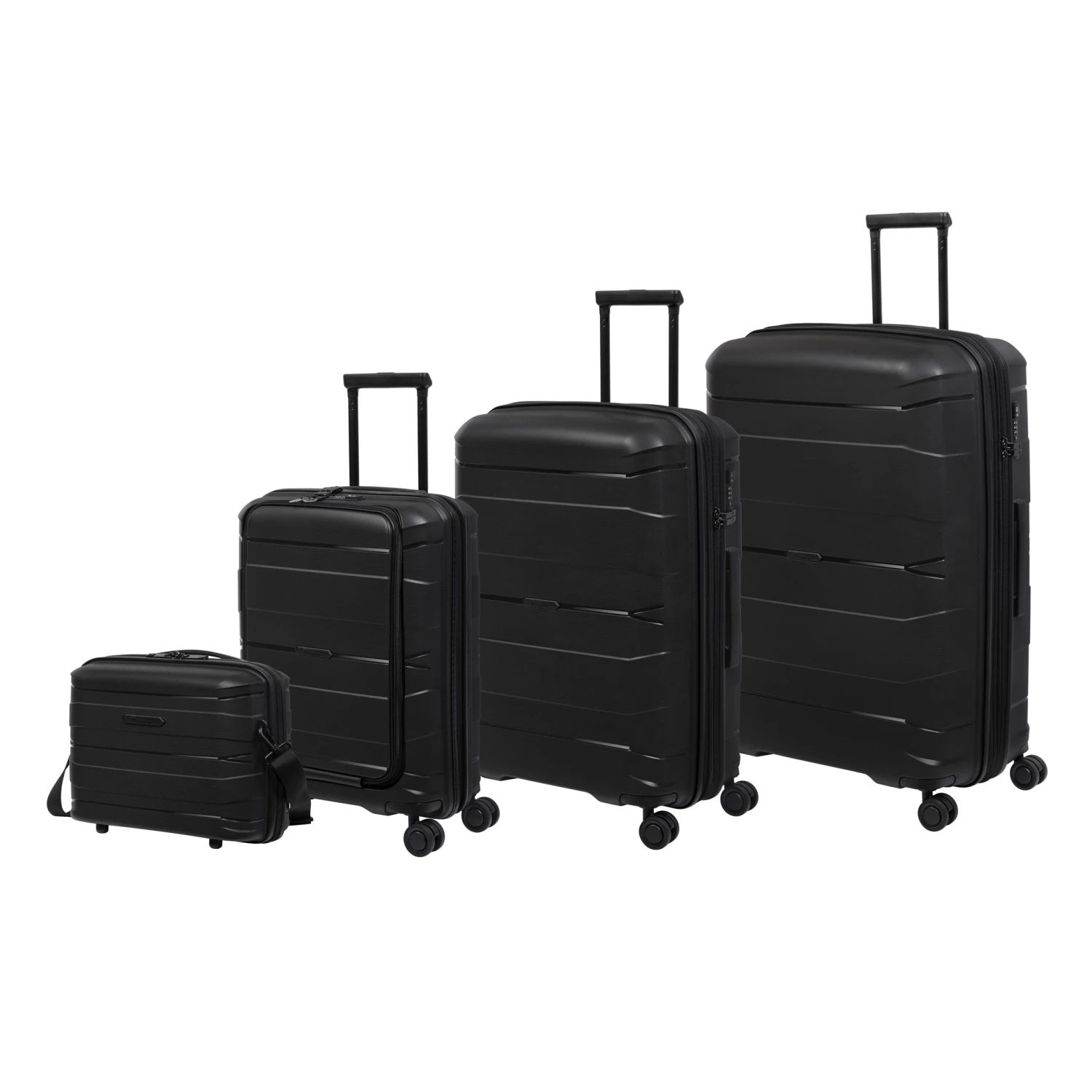 IT Luggage Momentous - 4-Piece Set (Black) 3 IT Luggage Momentous - 4-Piece Set (Black)