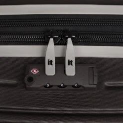 IT Luggage Eco-Protect - Cabin (Coffee Bean) -Luggage World Shop 32759 UK16 2910E08CoffeebeanS028SSTSAlock afb68cb8 44c4 4351 959a 2b73c8a89930