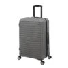 IT Luggage Eco-Protect - Medium Plus (Elephant Skin) -Luggage World Shop 32759 UK16 2910E08GreyskinS735SSFrontpanel25in 1173c0b7 f672 443e b7c3 9c2b8a83f4dd