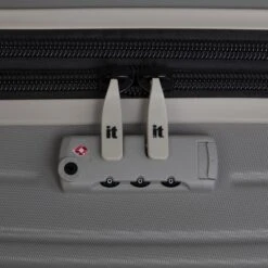 IT Luggage Eco-Protect - Cabin (Elephant Skin) -Luggage World Shop 32759 UK16 2910E08GreyskinS735SSTSAlock e3030e55 fbc7 4a5a ab19 8fb69a04297a