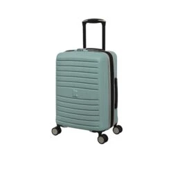 IT Luggage Eco-Protect - 3pc Set (Mint Eggshell) -Luggage World Shop 32759 UK16 2910E08MinteggshellS353SSFrontpanel18.9in