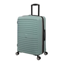 IT Luggage Eco-Protect - 3pc Set (Mint Eggshell) -Luggage World Shop 32759 UK16 2910E08MinteggshellS353SSFrontpanel25in