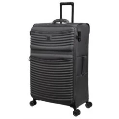 IT Luggage Precursor - 3pc Set (Charcoal) -Luggage World Shop 32769 HK12 2883B08CharcoalSSFrontpanel29in