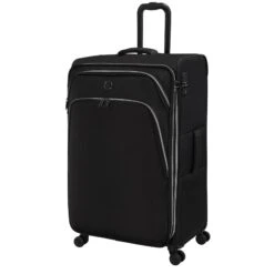 IT Luggage Trinary - 4pc Set (Black) 20 IT Luggage Trinary - 4pc Set (Black) -Luggage World Shop 32909 UK12 2875 08BlackSSFrontpanel29in
