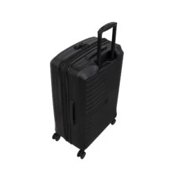 IT Luggage Eco-Protect - 4pc Set (Black) -Luggage World Shop 32913 UK16 2910E08BlackSSBacktop