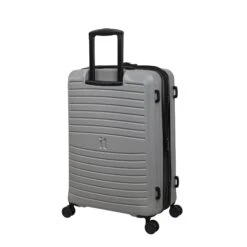 IT Luggage Eco-Protect - 4pc Set (Silver) -Luggage World Shop 32913 UK16 2910E08SilverSSBackpanel