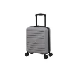 IT Luggage Eco-Protect - 4pc Set (Silver) -Luggage World Shop 32913 UK16 2910E08SilverSSFrontpanel14.7in