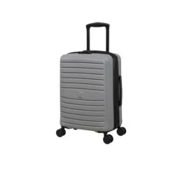 IT Luggage Eco-Protect - 4pc Set (Silver) -Luggage World Shop 32913 UK16 2910E08SilverSSFrontpanel18.9in