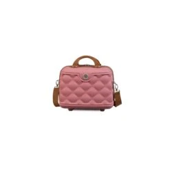 IT Luggage Indulging - 4pc Set (Flamingo Pink) -Luggage World Shop 32964 UK16 3039 15FlamingoPinkSSFrontpaneldirectly