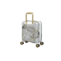 IT Luggage Sheen - Underseat (Gold Greyscale Marble) -Luggage World Shop 32980 UK16 2269B08GoldgreyscalemarbleSSBackpanel14.7in f18508cf da8f 48cd 9781 d49b01658c21