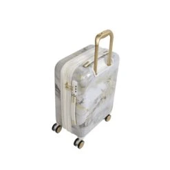 IT Luggage Sheen - Cabin (Gold Greyscale Marble) -Luggage World Shop 32980 UK16 2269B08GoldgreyscalemarbleSSBacktop18.9in
