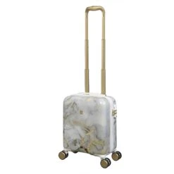 IT Luggage Sheen - Underseat (Gold Greyscale Marble) -Luggage World Shop 32980 UK16 2269B08GoldgreyscalemarbleSSFrontpanel14.7infullyextended 9e778825 dada 4e7e 9164 c1127c29b342