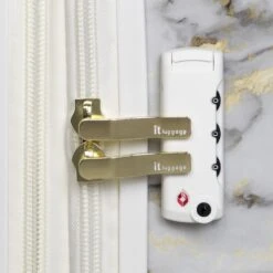 IT Luggage Sheen - Cabin (Gold Greyscale Marble) -Luggage World Shop 32980 UK16 2269B08GoldgreyscalemarbleSSTSAlock 061703ab 2550 4581 be18 5521ce24276e