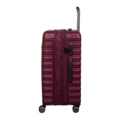 IT Luggage Fusional - 4pc Set (Dark Red) -Luggage World Shop 32987A UK16 2920 08DarkredsS055SSSidewithsingleexpopen