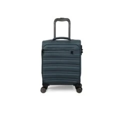 IT Luggage Fusional - 4pc Set (Mediterranean Green) -Luggage World Shop 32987B UK12 2920 08MediterraneagreenS730SSFrontpaneldirectly14.9in