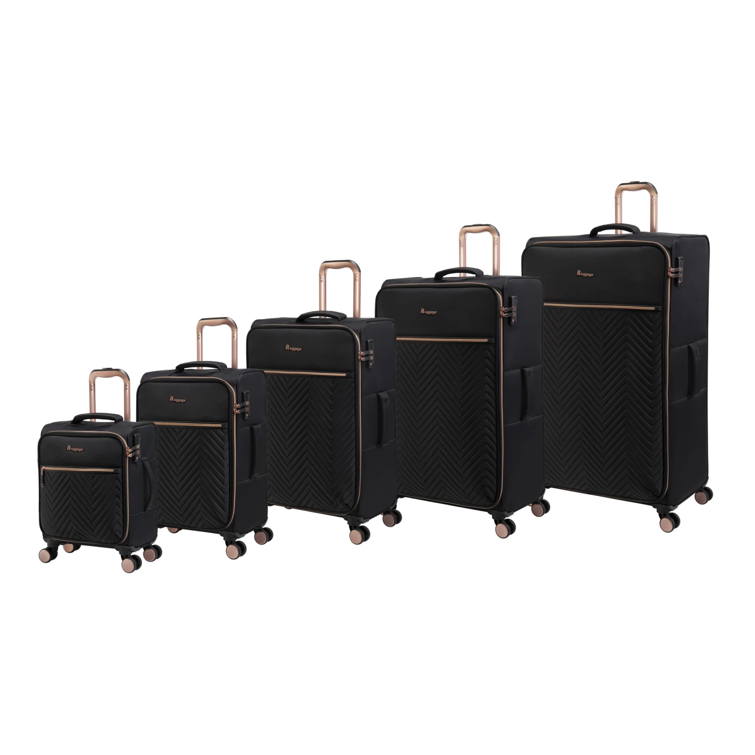 Luggage World Shop -Luggage World Shop 33095 UK12 2686 08BlackSSFrontpanel