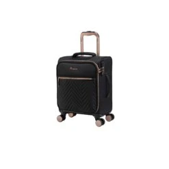 IT Luggage Bewitching - Underseat (Black) -Luggage World Shop 33095 UK12 2686 08BlackSSFrontpanel15in