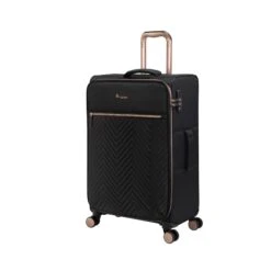 Luggage World Shop -Luggage World Shop 33095 UK12 2686 08BlackSSFrontpanel23.7in