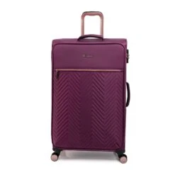IT Luggage Bewitching - 5pc Set (Purple Potion) -Luggage World Shop 33095 UK12 2686 08PurplepotionSSFrontpaneldirectly27.9in