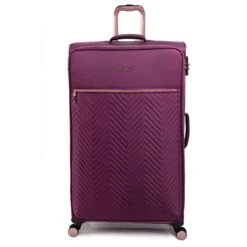 IT Luggage Bewitching - 5pc Set (Purple Potion) -Luggage World Shop 33095 UK12 2686 08PurplepotionSSFrontpaneldirectly32.2in