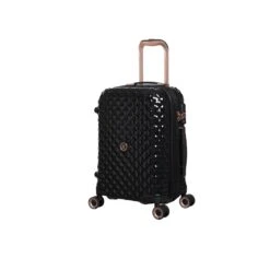 IT Luggage Glitzy - 5pc Set (Black) 27 IT Luggage Glitzy - 5pc Set (Black) -Luggage World Shop 33109 UK16 2888A08BlackSSFrontpanel18.5in