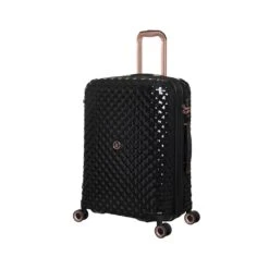 IT Luggage Glitzy - 5pc Set (Black) 26 IT Luggage Glitzy - 5pc Set (Black) -Luggage World Shop 33109 UK16 2888A08BlackSSFrontpanel23in