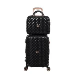 IT Luggage Glitzy - Vanity Case (Black) -Luggage World Shop 33109 UK16 2888A08 16 2888A15BlackSSFrontpanel