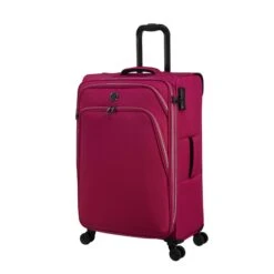 IT Luggage Trinary - Medium (Viva Magenta) -Luggage World Shop 33167 UK12 2875 08Magentablush Vivamagenta SSFrontpanel25in a8f899d4 0955 4dd7 b8fc ae13ff8db2b3