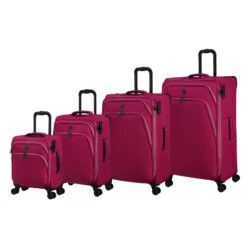 IT Luggage Trinary - Medium (Viva Magenta) -Luggage World Shop 33167 UK12 2875 08Magentablush Vivamagenta SSFrontpanel 0205da55 994e 4946 a35a 9919d7d36a61