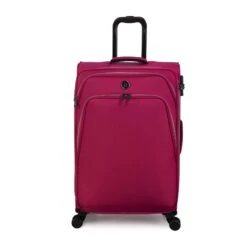 IT Luggage Trinary - 4pc Set (Viva Magenta) 22 IT Luggage Trinary - 4pc Set (Viva Magenta) -Luggage World Shop 33167 UK12 2875 08Magentablush Vivamagenta SSFrontpaneldirectly25in