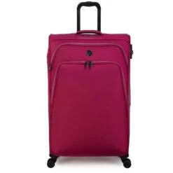 IT Luggage Trinary - 4pc Set (Viva Magenta) 21 IT Luggage Trinary - 4pc Set (Viva Magenta) -Luggage World Shop 33167 UK12 2875 08Magentablush Vivamagenta SSFrontpaneldirectly29in