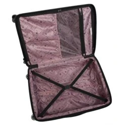 IT Luggage Indulging - Large (Moo Cow Print) -Luggage World Shop 33198 UK16 3039A08Moocowblack whiterepeatprintSSInterior 7530a442 e528 48d3 b8c2 8de4c2cd74b6