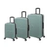 IT Luggage Eco-Protect - 3pc Set (Mint Eggshell) -Luggage World Shop 50164 HK16 2910E08MinteggshellSSFrontpanel