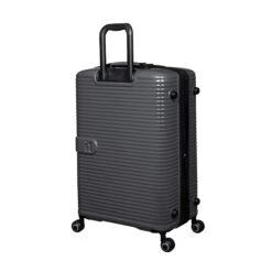 IT Luggage Helixian - 3pc Set (Charcoal) -Luggage World Shop 61334 US16 2842 08CharcoalgreyS022SSBackpanel