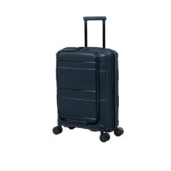 IT Luggage Momentous - 4-Piece Set (Tibetan Lan) -Luggage World Shop 61386 HK15 2886 08TibetLanS225SSFrontpanel19.8in 1
