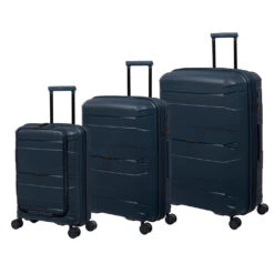 IT Luggage Momentous - Cabin (Tibetan Lan) -Luggage World Shop 61386 HK15 2886 08TibetLanS225SSFrontpanel 185d2fd2 af46 47fd 8704 81a63ccfdb76