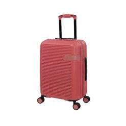 IT Luggage Valiant - 4pc Set (Muted Coral) -Luggage World Shop 61437 US16 2914 08MutedcoralS891SSFrontpanel18.9in 21456455 b543 45a7 8a35 5c359b07cfb8
