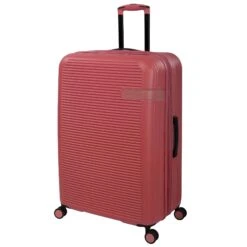 IT Luggage Valiant - 4pc Set (Muted Coral) -Luggage World Shop 61437 US16 2914 08MutedcoralS891SSFrontpanel29in 07353a0b a915 4356 a88b a6aca3ac63f8