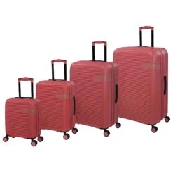IT Luggage Valiant - Cabin (Muted Coral) -Luggage World Shop 61437 US16 2914 08MutedcoralS891SSFrontpanel f6fe60d5 daf6 4334 acd9 ee06dfed830a