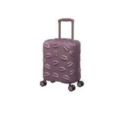 IT Luggage Liptastic - 4pc Set (Wistful Mauve) -Luggage World Shop 61536 US16 2834 08WistfulmauveS185SSFrontpanel14.7in