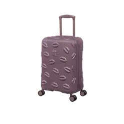 IT Luggage Liptastic - 4pc Set (Wistful Mauve) -Luggage World Shop 61536 US16 2834 08WistfulmauveS185SSFrontpanel18.9in