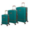 IT Luggage Replicating - 3pc Set (Verdigris) 2 IT Luggage Replicating - 3pc Set (Verdigris) -Luggage World Shop 61586 US16 2632 08VerdigrisSSFrontpanel