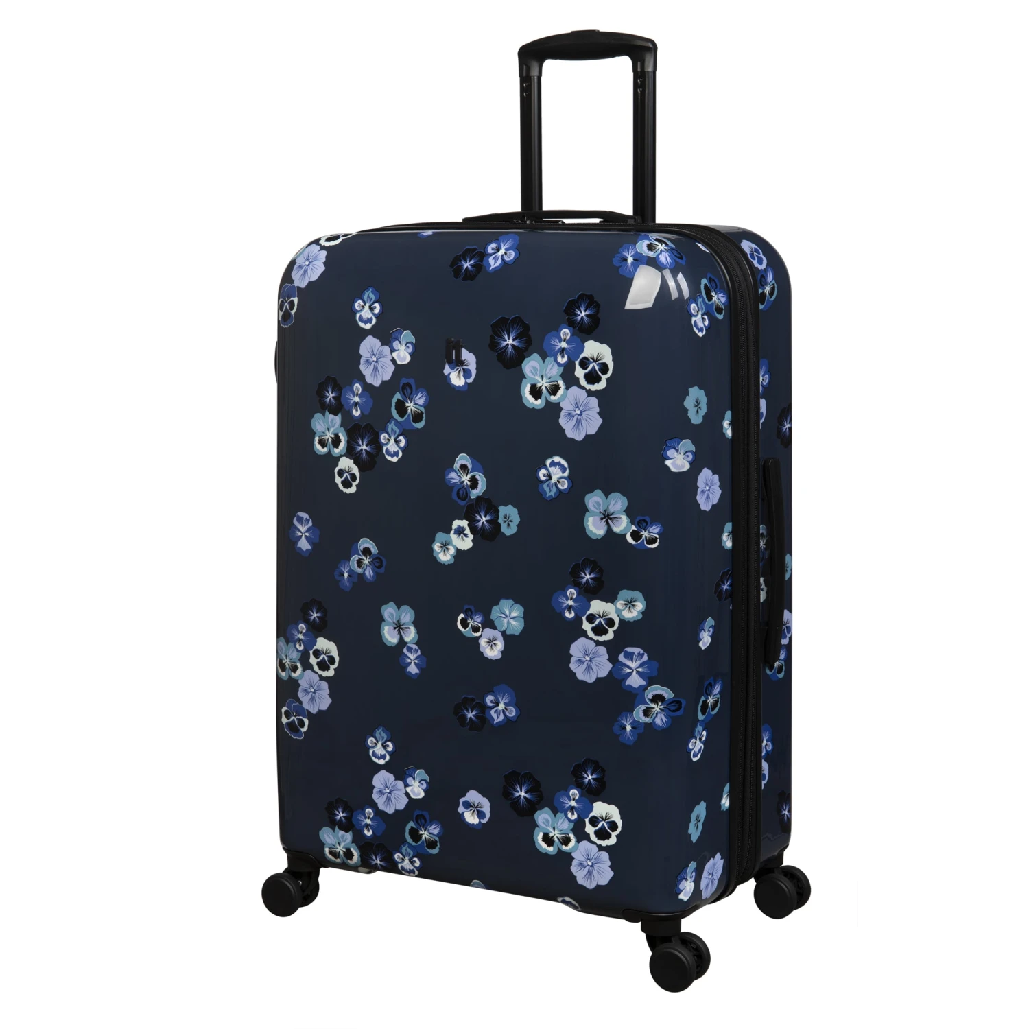 IT Luggage Sheen - 2pc Set (Pansies Floral Blue Depths) 7 IT Luggage Sheen - 2pc Set (Pansies Floral Blue Depths) - Image 5