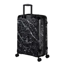 IT Luggage Candy Calavera - Underseat (Black Marble) -Luggage World Shop Candy Calavera 16 2918A back side view dc219e78 7948 4901 976f d8bf58554d88