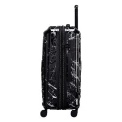 IT Luggage Candy Calavera - 4pc Set (Black Marble) -Luggage World Shop CandyCalavera16 2918Asideunexpanded